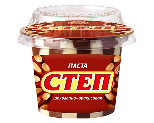 Паста Золотой Степ шоколадно-арахисовая 220 г Славянка Постное