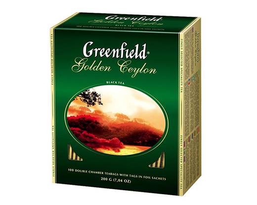 Чай Гринфилд черный Голден Цейлон 2гр/100пак