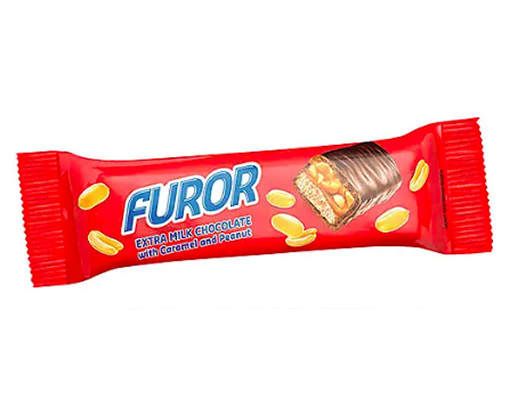 Батончики Furor (Фурор) арахис, мягкая карамель, нуга 35г/21шт  кнк732