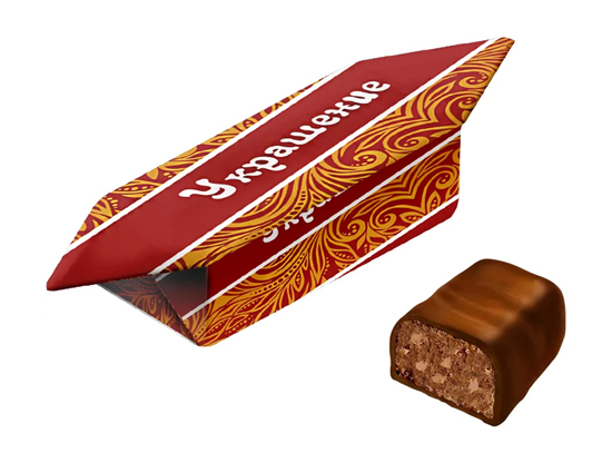 Конфеты шоколадные Украшение вафельная крошка, сливочный вкус 1 Нев.конд