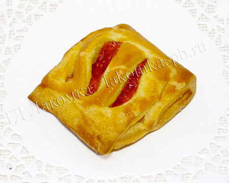 Печенье сдобное Штруделек DUO яблоко и брусника (двойной вкус) 2